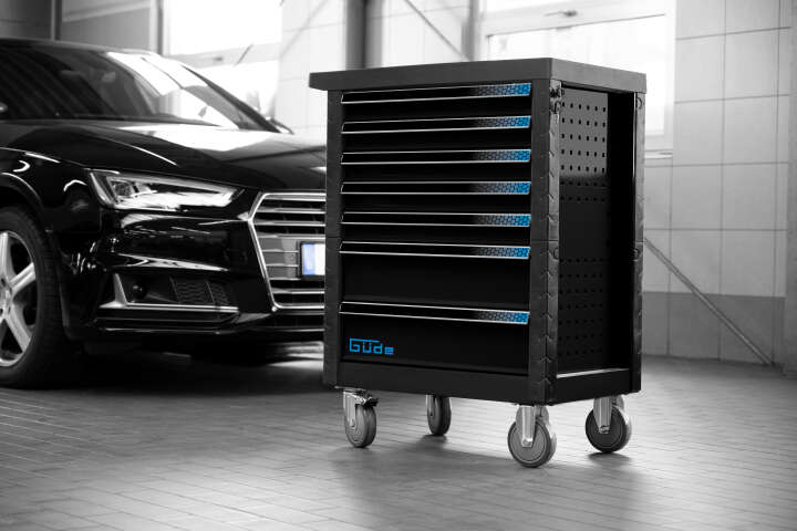 Güde Werkstattwagen GW7 Black Line 226-tlg.